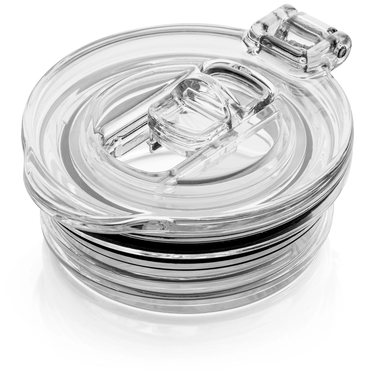 Champagne Flute Straw Lids
